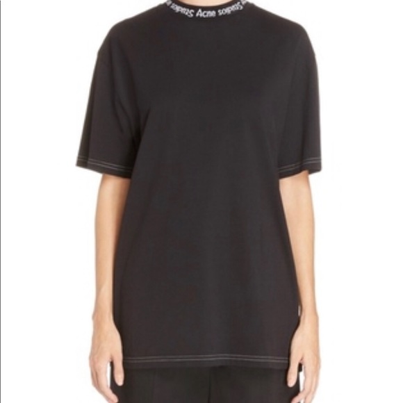 Acne Studios Tops - Acne Studios Gogina T shirt in black